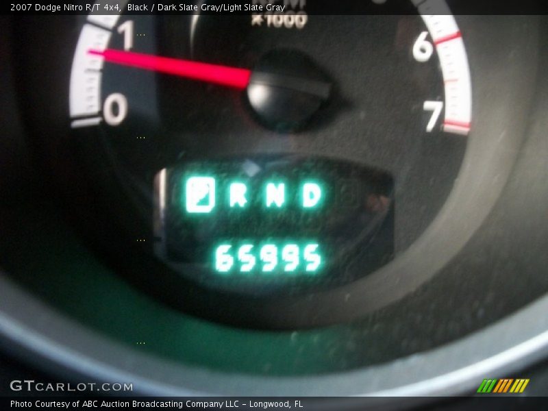 Black / Dark Slate Gray/Light Slate Gray 2007 Dodge Nitro R/T 4x4