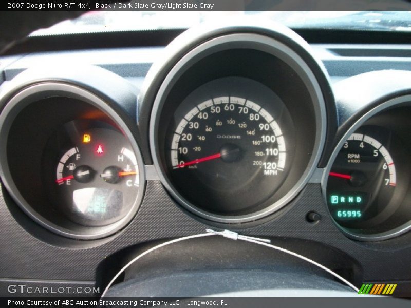 Black / Dark Slate Gray/Light Slate Gray 2007 Dodge Nitro R/T 4x4