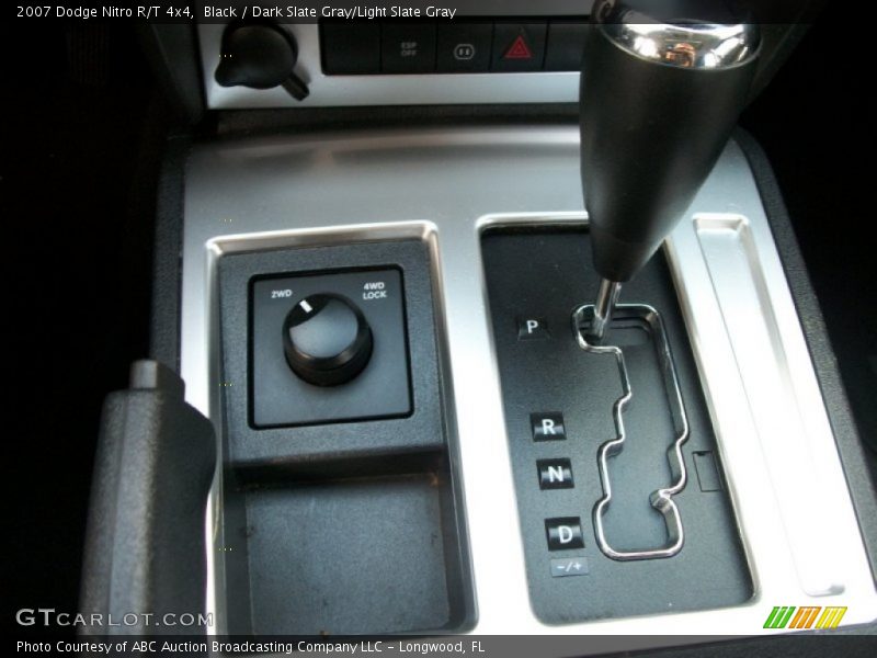 Black / Dark Slate Gray/Light Slate Gray 2007 Dodge Nitro R/T 4x4