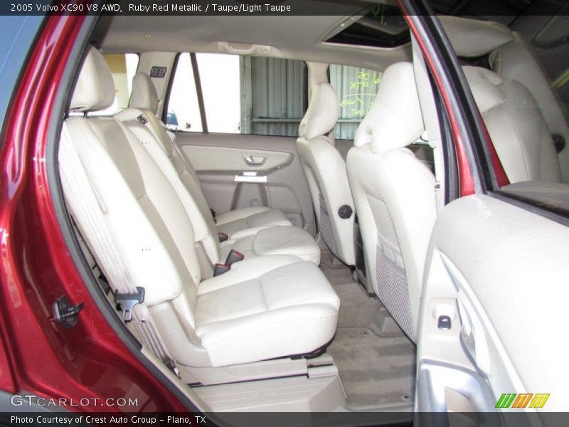 Ruby Red Metallic / Taupe/Light Taupe 2005 Volvo XC90 V8 AWD