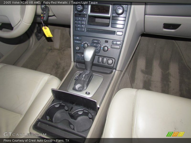 Ruby Red Metallic / Taupe/Light Taupe 2005 Volvo XC90 V8 AWD