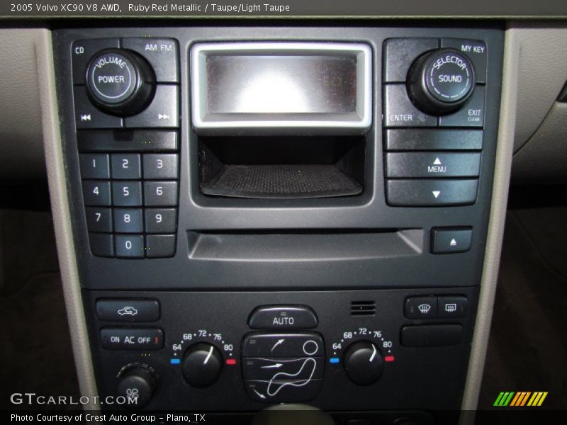 Ruby Red Metallic / Taupe/Light Taupe 2005 Volvo XC90 V8 AWD