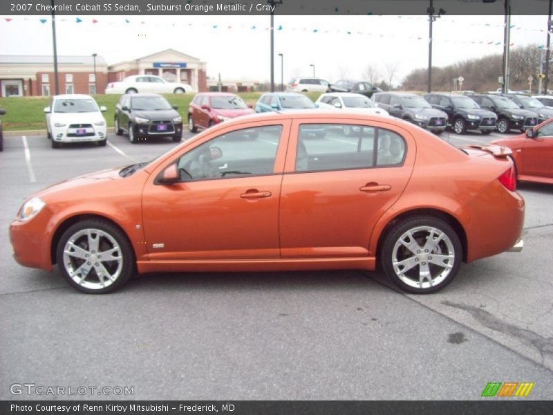  2007 Cobalt SS Sedan Sunburst Orange Metallic