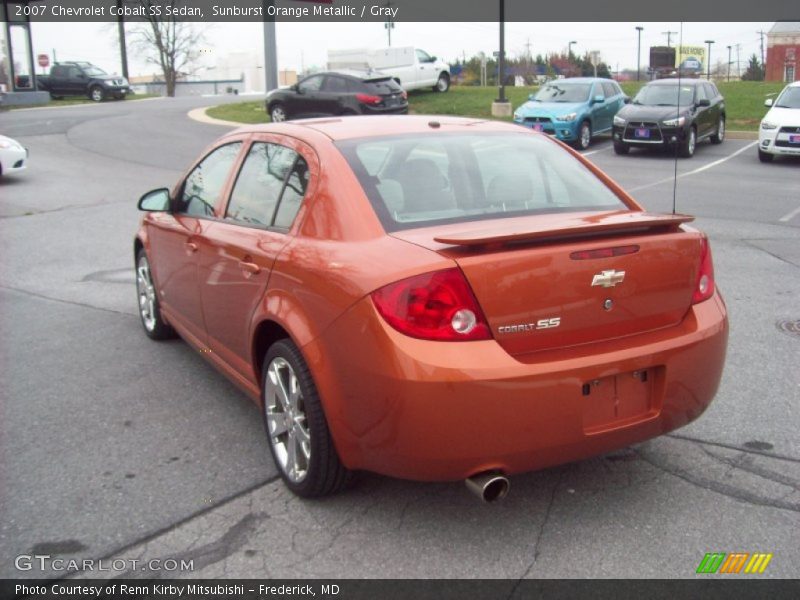  2007 Cobalt SS Sedan Sunburst Orange Metallic