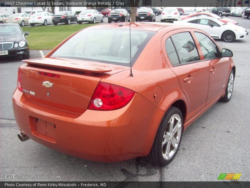  2007 Cobalt SS Sedan Sunburst Orange Metallic