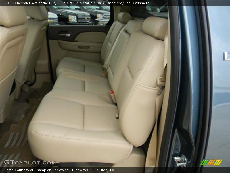 Blue Granite Metallic / Dark Cashmere/Light Cashmere 2012 Chevrolet Avalanche LTZ