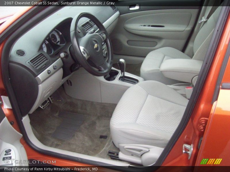  2007 Cobalt SS Sedan Gray Interior