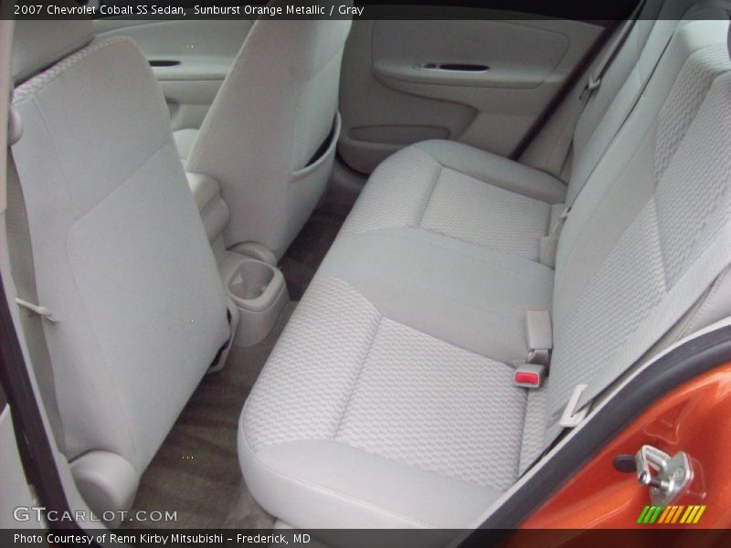 2007 Cobalt SS Sedan Gray Interior