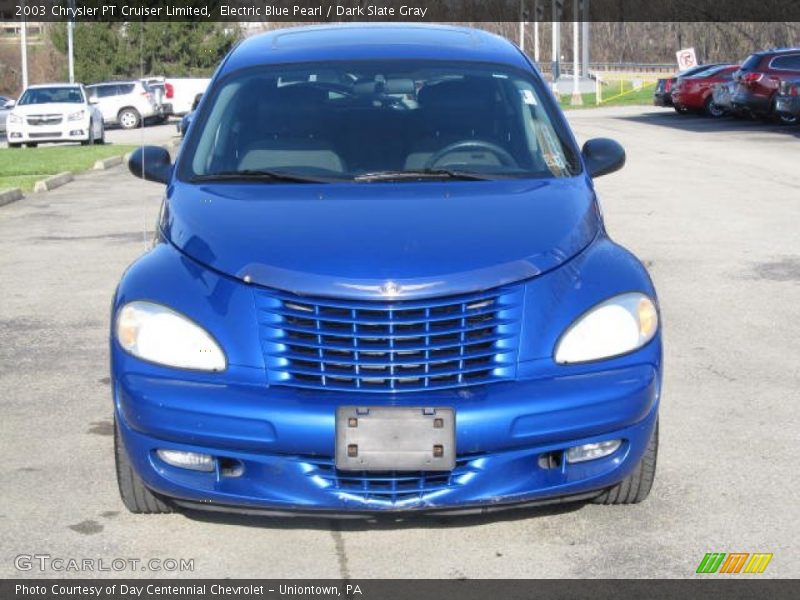 Electric Blue Pearl / Dark Slate Gray 2003 Chrysler PT Cruiser Limited