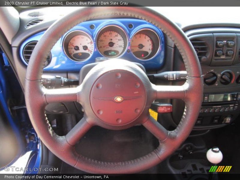 Electric Blue Pearl / Dark Slate Gray 2003 Chrysler PT Cruiser Limited