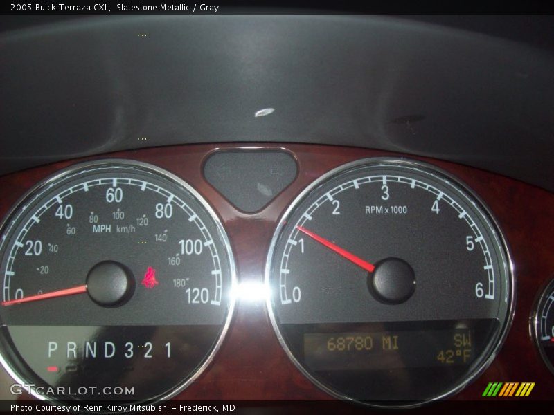 Slatestone Metallic / Gray 2005 Buick Terraza CXL