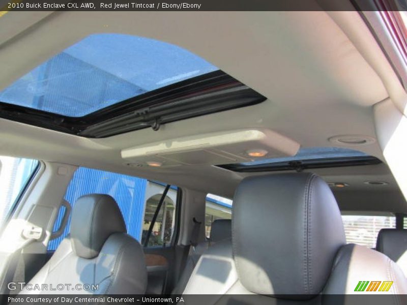Red Jewel Tintcoat / Ebony/Ebony 2010 Buick Enclave CXL AWD