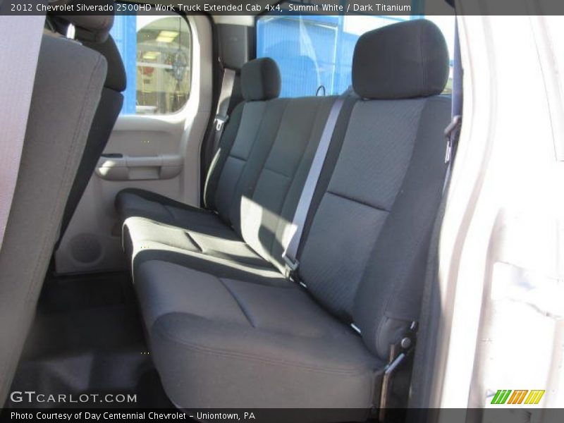 Summit White / Dark Titanium 2012 Chevrolet Silverado 2500HD Work Truck Extended Cab 4x4