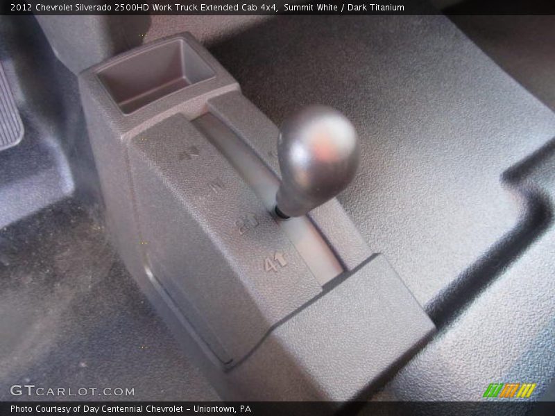 Summit White / Dark Titanium 2012 Chevrolet Silverado 2500HD Work Truck Extended Cab 4x4