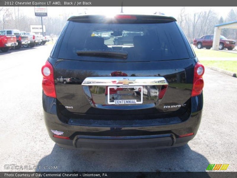 Black / Jet Black 2012 Chevrolet Equinox LT AWD