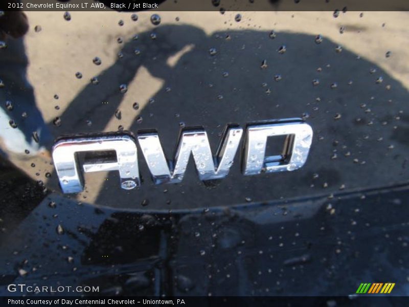 Black / Jet Black 2012 Chevrolet Equinox LT AWD