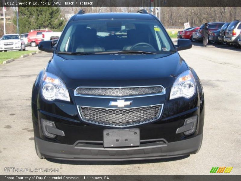 Black / Jet Black 2012 Chevrolet Equinox LT AWD