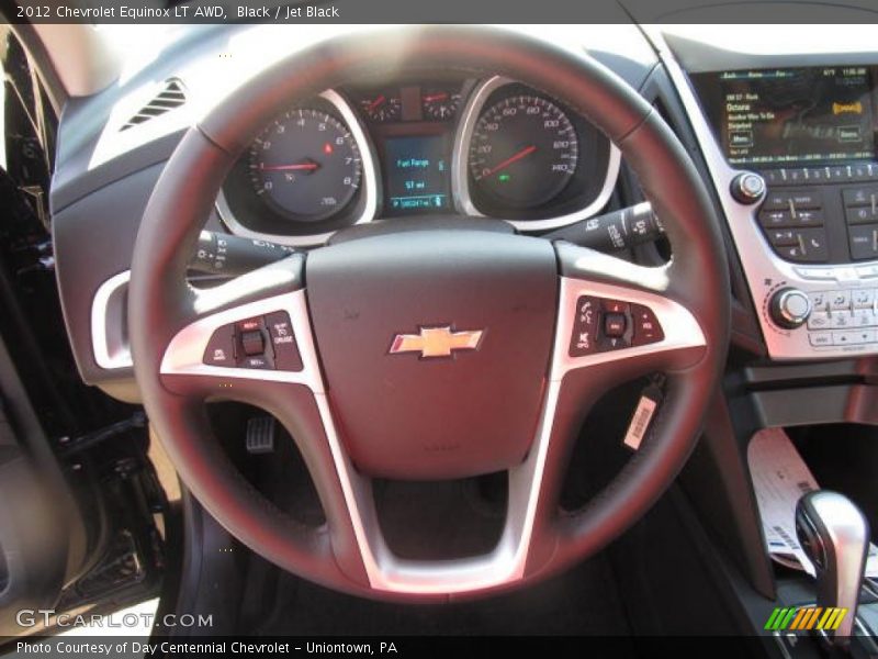 Black / Jet Black 2012 Chevrolet Equinox LT AWD