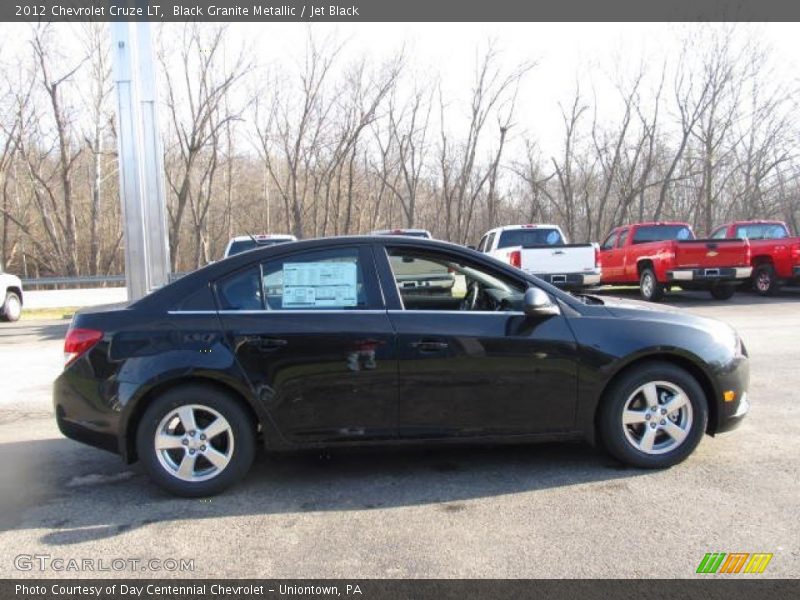 Black Granite Metallic / Jet Black 2012 Chevrolet Cruze LT