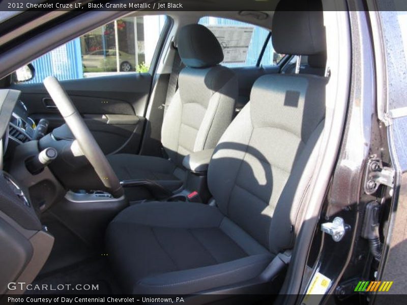 Black Granite Metallic / Jet Black 2012 Chevrolet Cruze LT