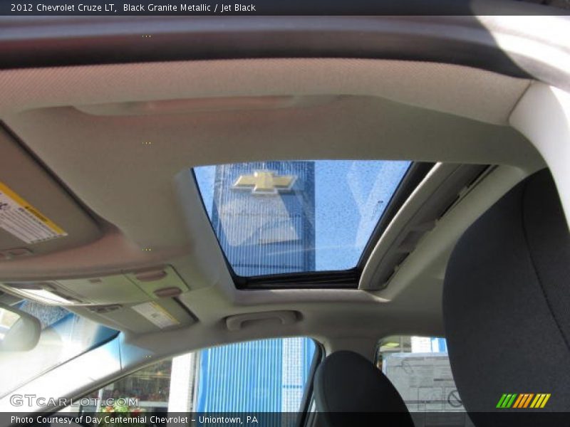 Black Granite Metallic / Jet Black 2012 Chevrolet Cruze LT