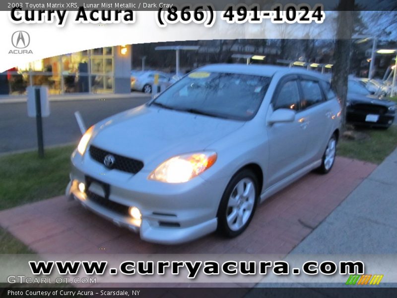 Lunar Mist Metallic / Dark Gray 2003 Toyota Matrix XRS