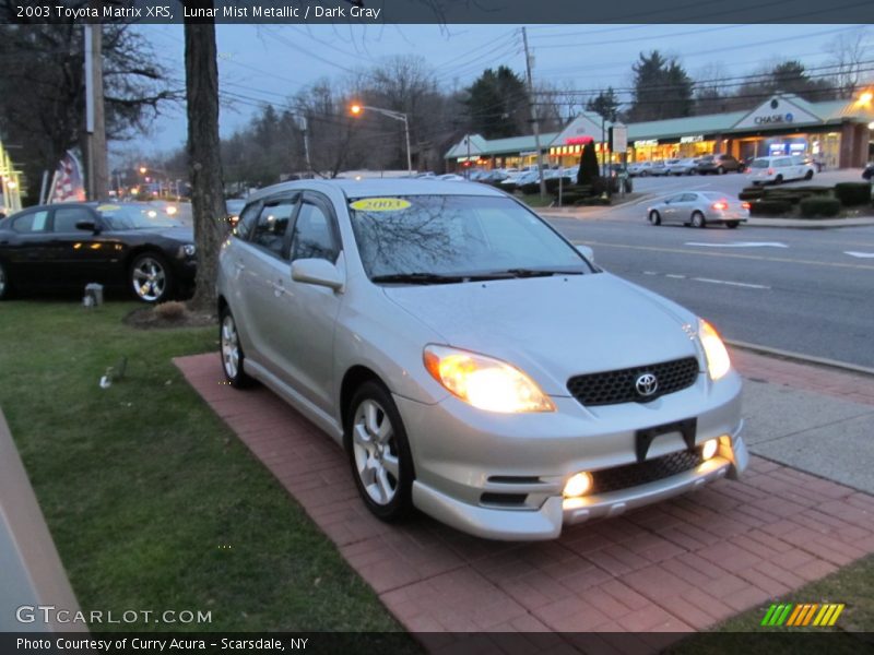 Lunar Mist Metallic / Dark Gray 2003 Toyota Matrix XRS