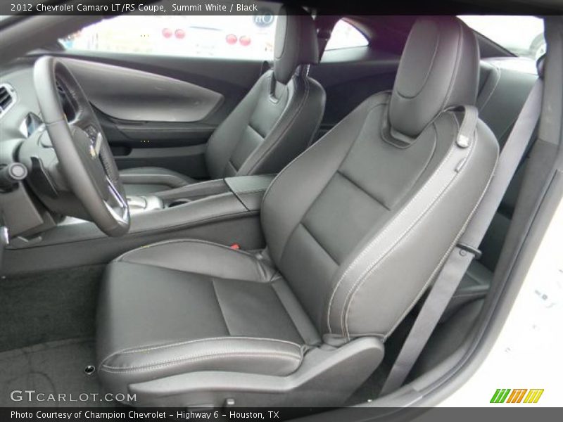 Summit White / Black 2012 Chevrolet Camaro LT/RS Coupe