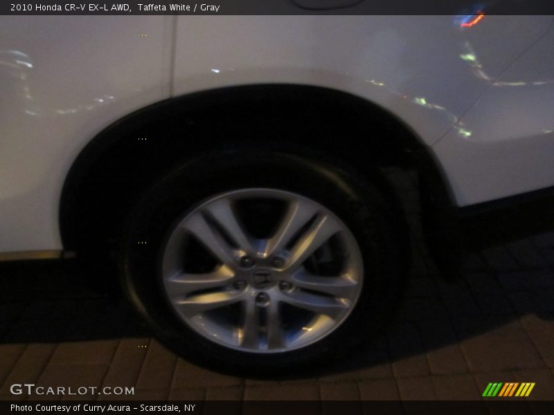 Taffeta White / Gray 2010 Honda CR-V EX-L AWD