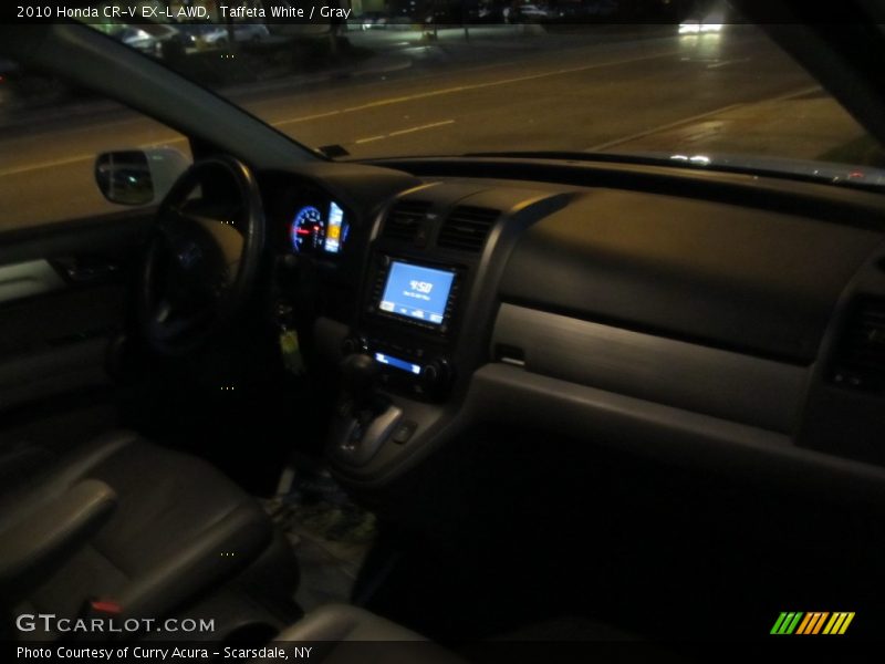 Taffeta White / Gray 2010 Honda CR-V EX-L AWD