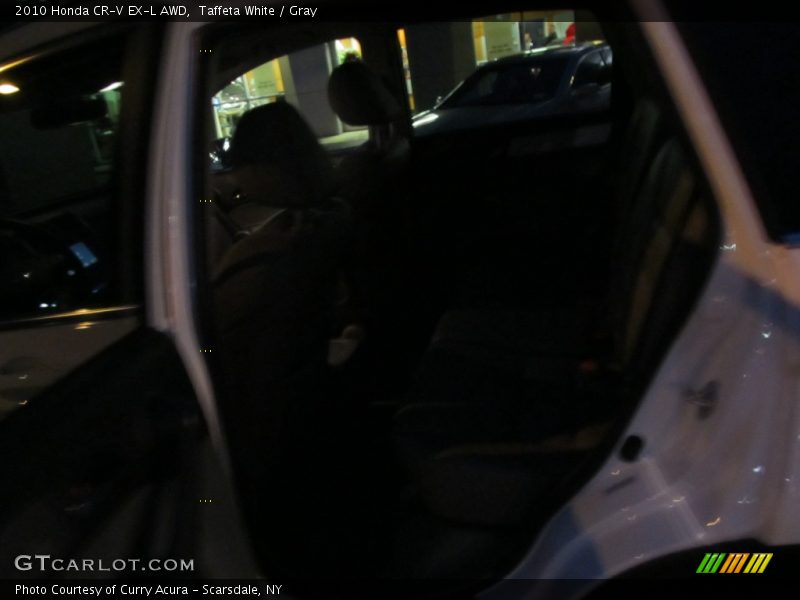 Taffeta White / Gray 2010 Honda CR-V EX-L AWD