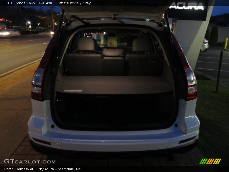 Taffeta White / Gray 2010 Honda CR-V EX-L AWD