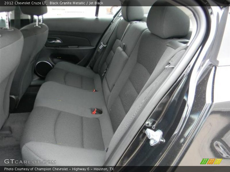 Black Granite Metallic / Jet Black 2012 Chevrolet Cruze LT