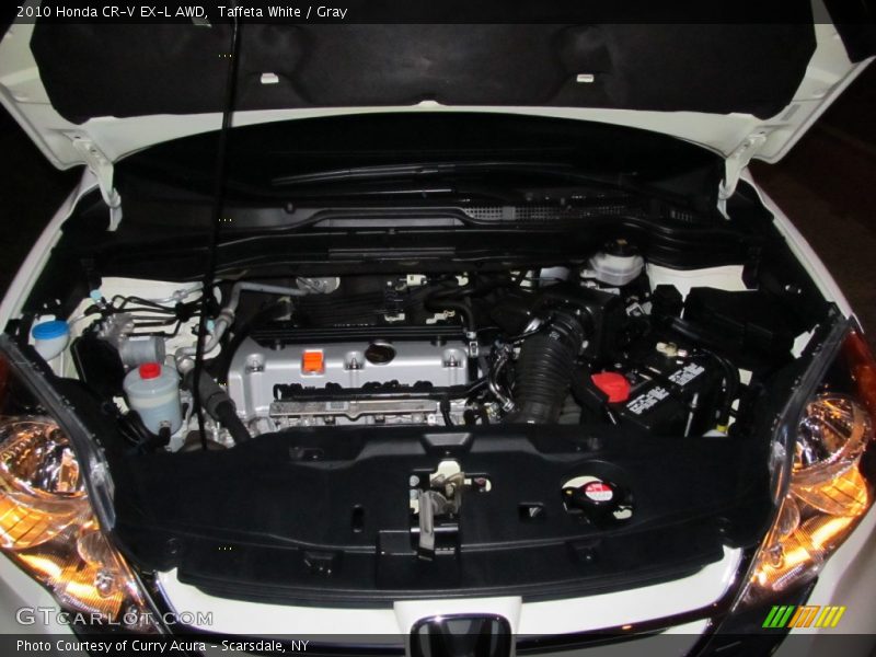 Taffeta White / Gray 2010 Honda CR-V EX-L AWD