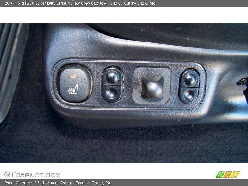 Black / Outlaw Black/Red 2007 Ford F350 Super Duty Lariat Outlaw Crew Cab 4x4