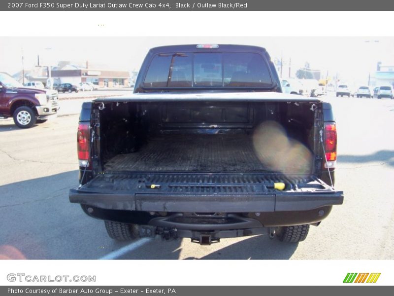 Black / Outlaw Black/Red 2007 Ford F350 Super Duty Lariat Outlaw Crew Cab 4x4