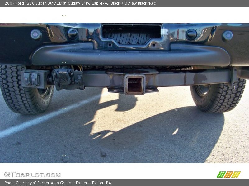 Black / Outlaw Black/Red 2007 Ford F350 Super Duty Lariat Outlaw Crew Cab 4x4