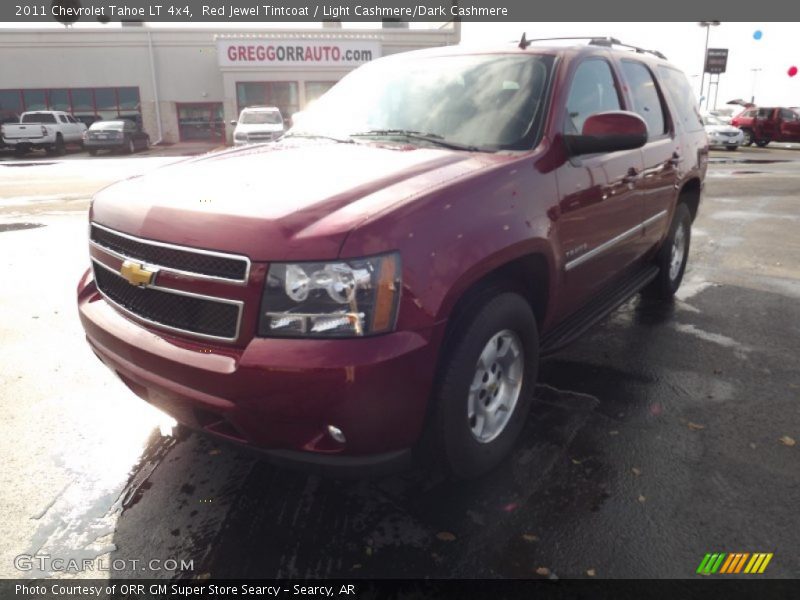 Red Jewel Tintcoat / Light Cashmere/Dark Cashmere 2011 Chevrolet Tahoe LT 4x4