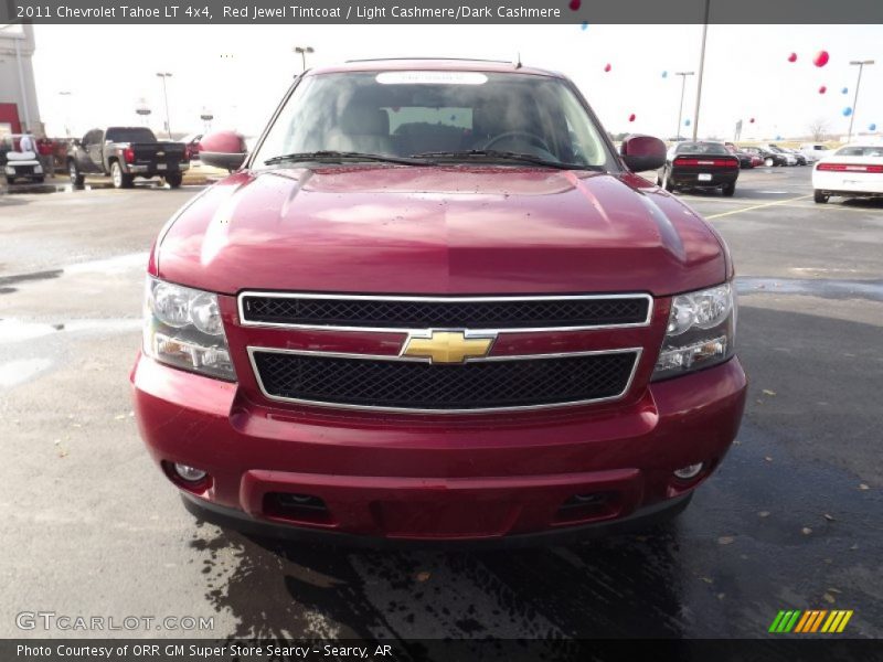 Red Jewel Tintcoat / Light Cashmere/Dark Cashmere 2011 Chevrolet Tahoe LT 4x4
