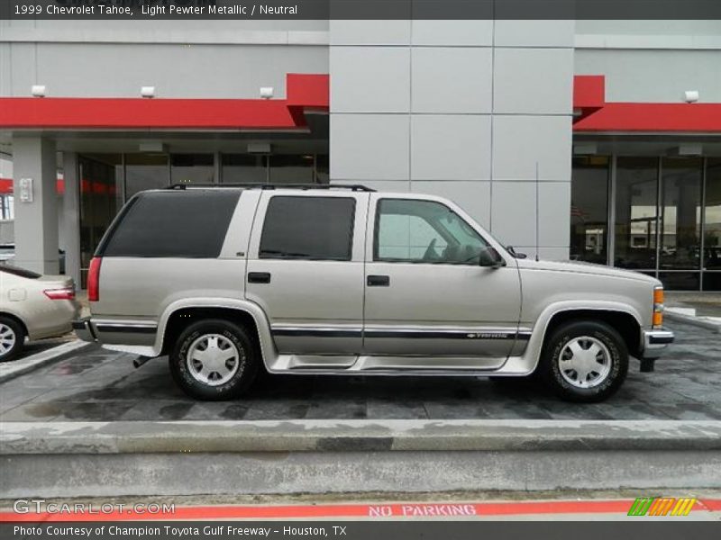 Light Pewter Metallic / Neutral 1999 Chevrolet Tahoe