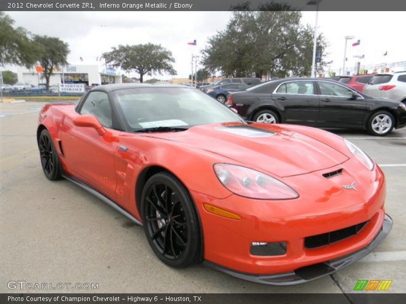 Front 3/4 View of 2012 Corvette ZR1