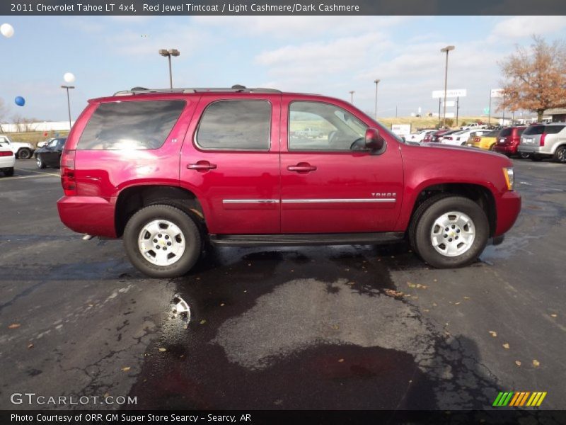 Red Jewel Tintcoat / Light Cashmere/Dark Cashmere 2011 Chevrolet Tahoe LT 4x4