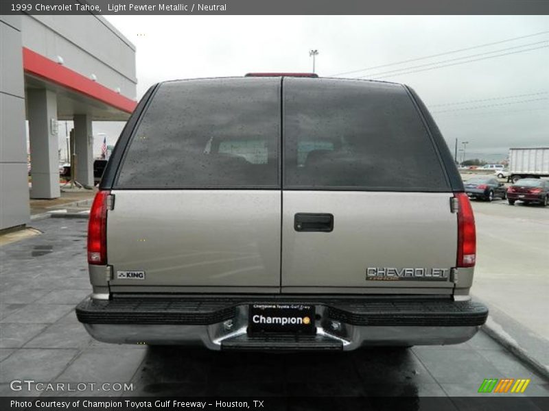 Light Pewter Metallic / Neutral 1999 Chevrolet Tahoe