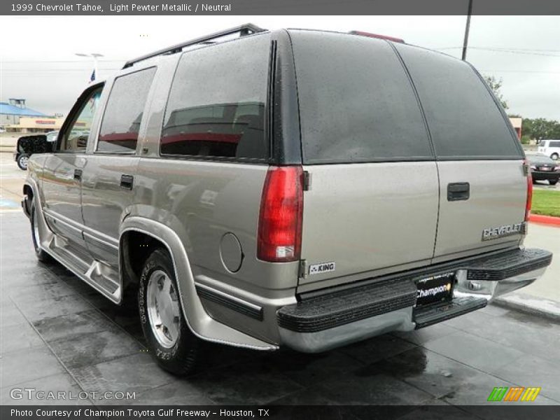 Light Pewter Metallic / Neutral 1999 Chevrolet Tahoe