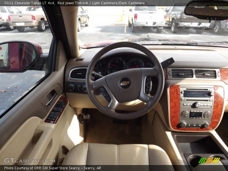 Red Jewel Tintcoat / Light Cashmere/Dark Cashmere 2011 Chevrolet Tahoe LT 4x4