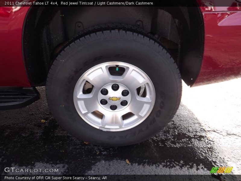 Red Jewel Tintcoat / Light Cashmere/Dark Cashmere 2011 Chevrolet Tahoe LT 4x4