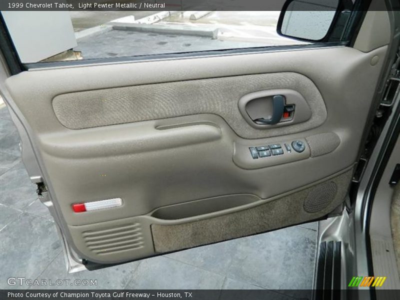 Light Pewter Metallic / Neutral 1999 Chevrolet Tahoe