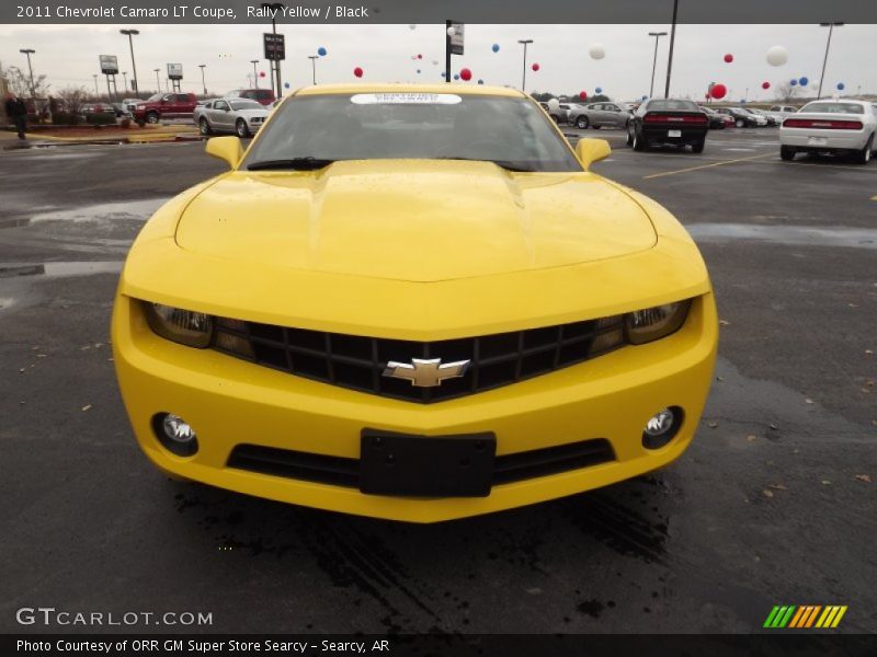 Rally Yellow / Black 2011 Chevrolet Camaro LT Coupe