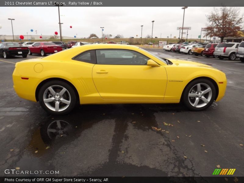 Rally Yellow / Black 2011 Chevrolet Camaro LT Coupe