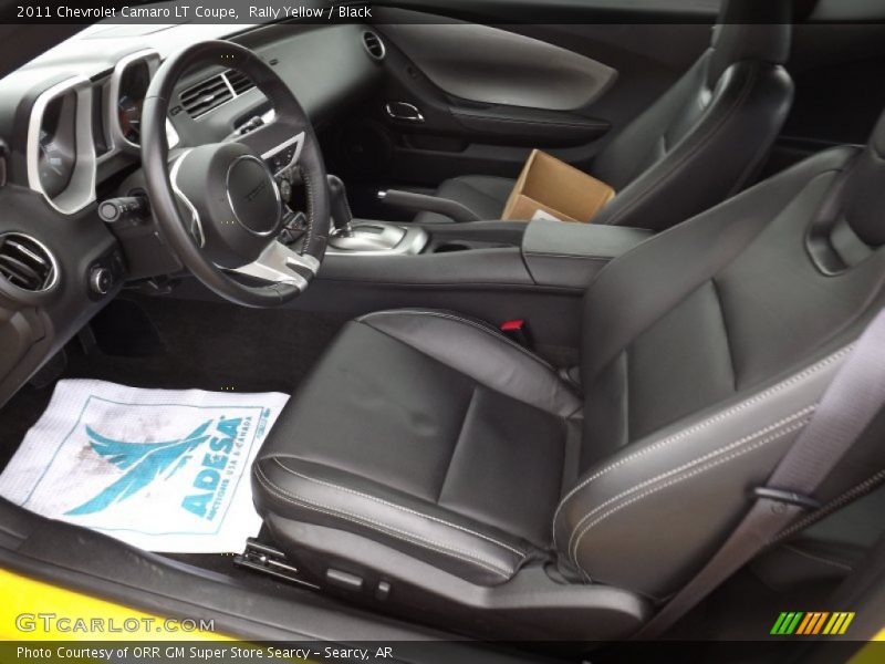 Rally Yellow / Black 2011 Chevrolet Camaro LT Coupe